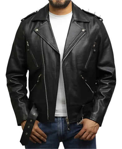 Nicolas Cage Ghost Rider Spikes Jacket