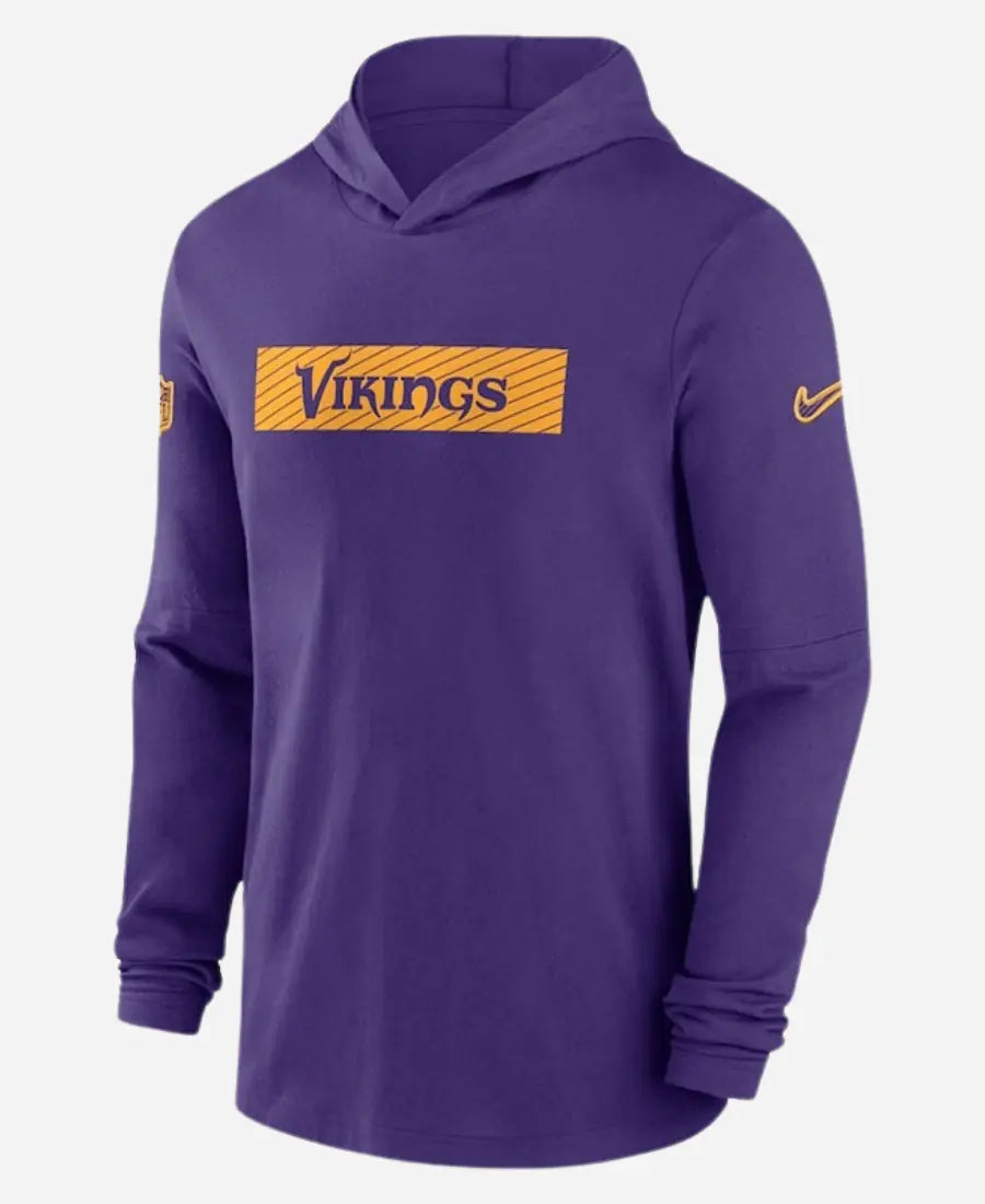 Kevin O'Connell Minnesota Vikings Sideline Pullover Hoodie