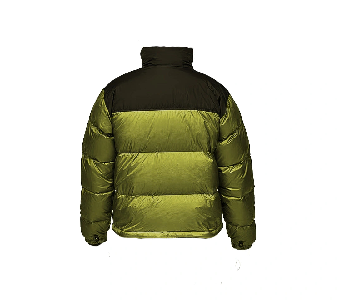 North Face Neon Green Puffer Jacket
