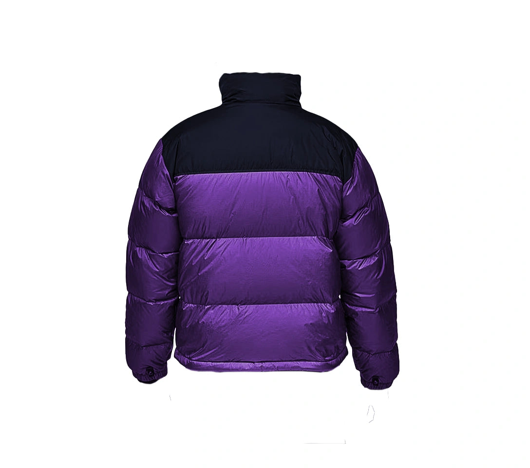 North Face Purple Color Puffer Jacket.