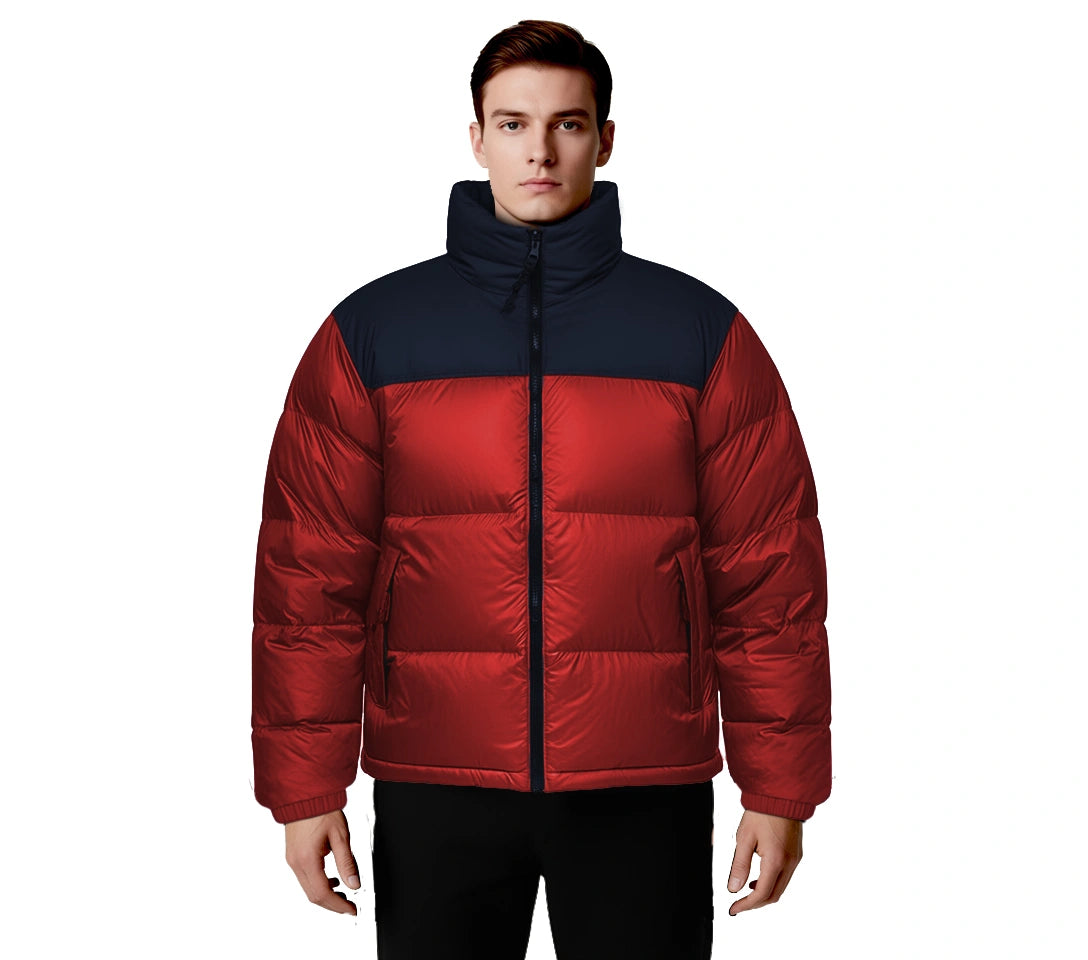 North Face Red Puffer Jacket