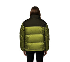North Face Neon Green Puffer Jacket