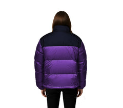 North Face Purple Color Puffer Jacket.