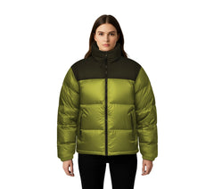 North Face Neon Green Puffer Jacket