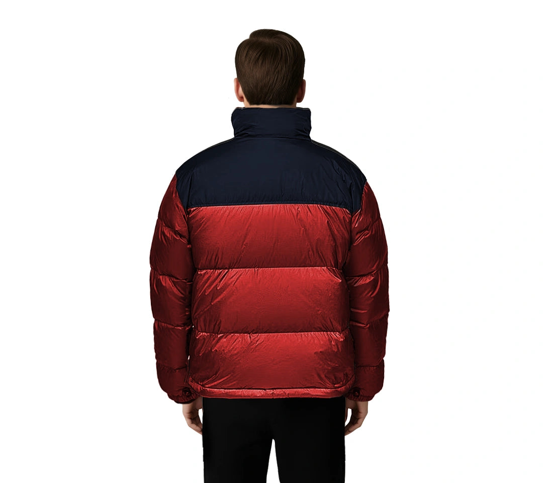 North Face Red Puffer Jacket