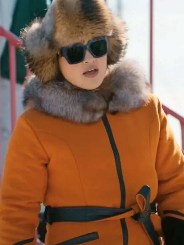 Anna Lambe North Of North 2025 Fur Collar Coat
