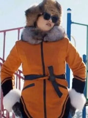 Anna Lambe North Of North 2025 Fur Collar Coat
