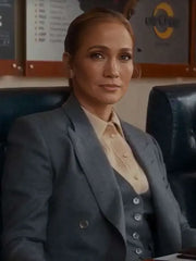 Office Romance 2026 Jennifer Lopez Grey Blazer