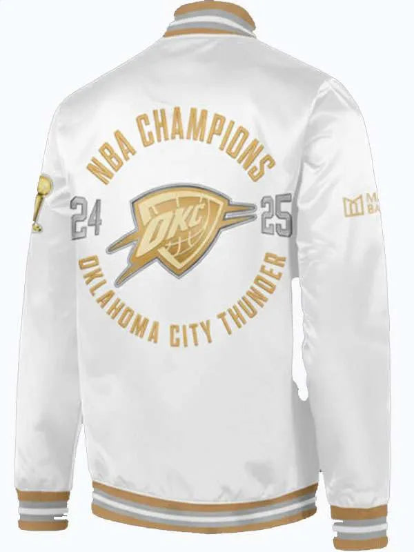 Oklahoma City Thunder 2025 Champions Jacket
