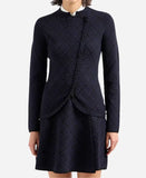 Skye P. Marshall Matlock 2024 Blue Diamond Print Jacket