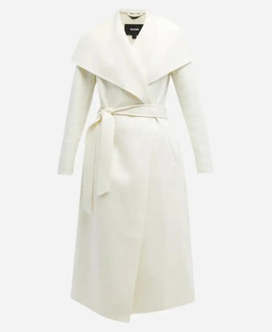 Skye P. Marshall Matlock 2024 White Draped Coat