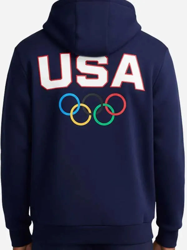 Team USA Winter Olympics 2026 Blue Hoodie
