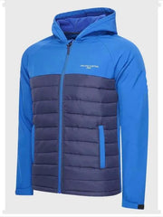 Milano Cortina 2026 Olympics Blue Hooded Jacket
