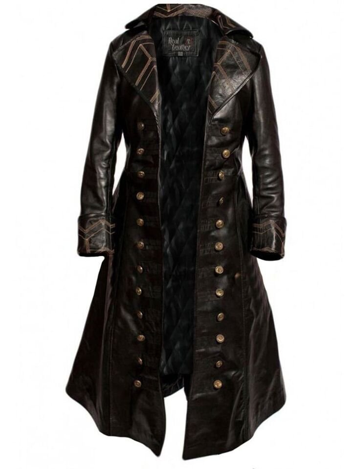 Once Upon a Time Captain Hook Trench Coat