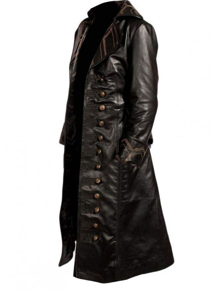 Once Upon a Time Captain Hook Trench Coat