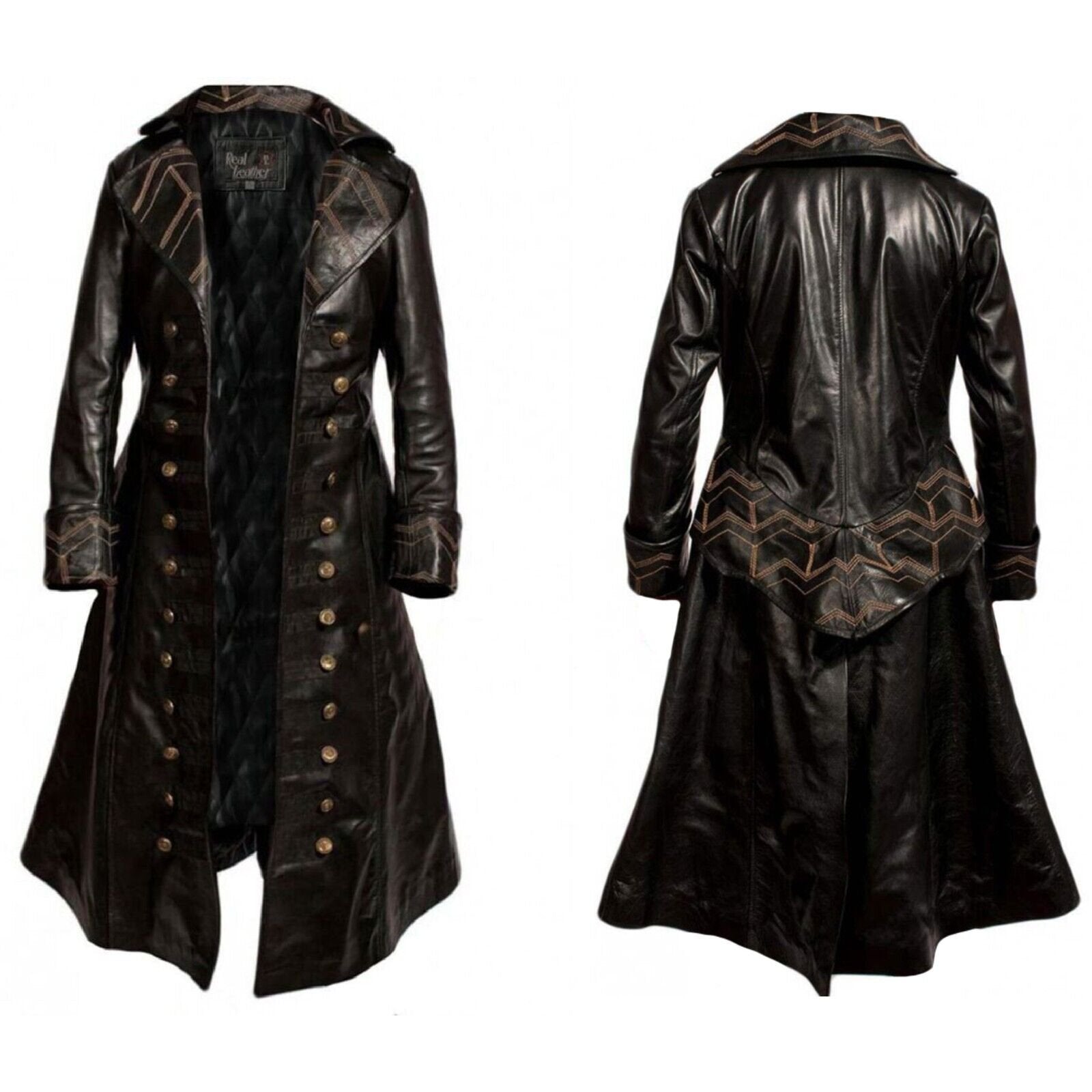 Once Upon a Time Captain Hook Trench Coat