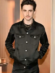Timothee Chalamet Oscars Dinner 2026 Black Jacket