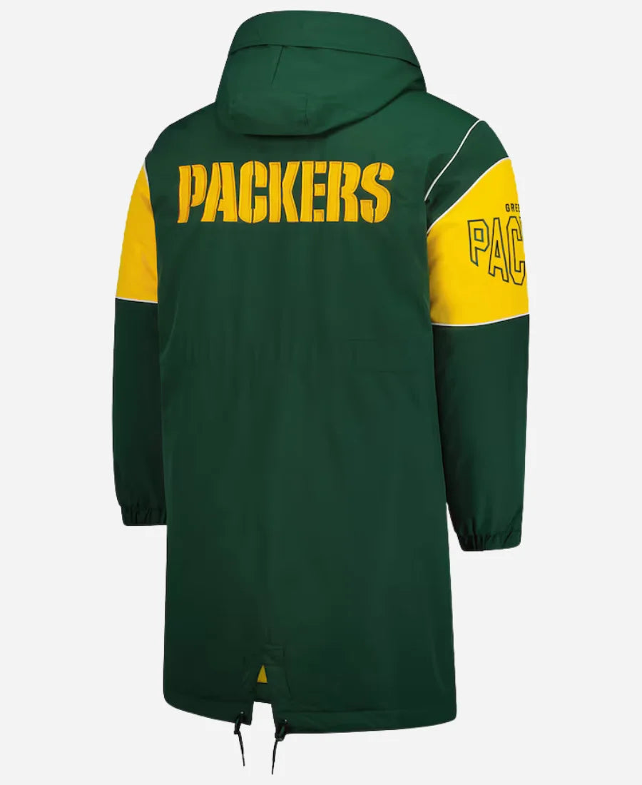 Green Bay Packers Dynasty Polyfill Stadium Jacket