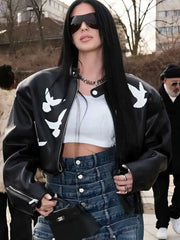 PFW 2026 Camilla Araujo Leather Jacket