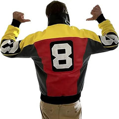 David Puddy Bomber Style 8 Ball pool Jacket