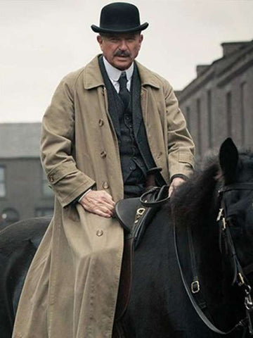 Sam Neill Peaky Blinders Trench Coat