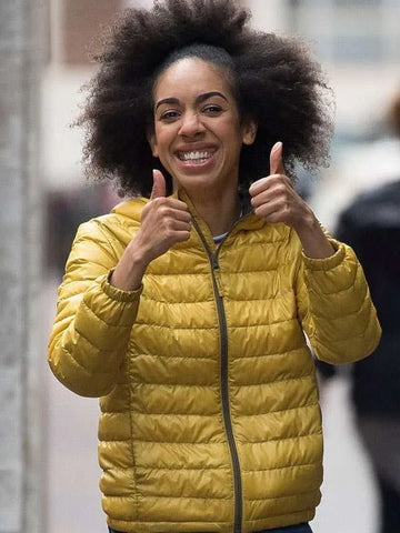 Doctor Who Pearl Mackie Puffer Jacket