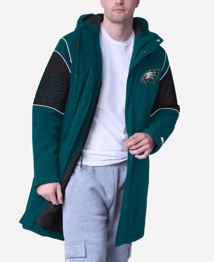 Philadelphia Eagles Starter Dynasty Polyfill Stadium Jacket