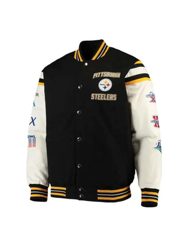 Pittsburgh Steelers Super Bowl Varsity Jacket