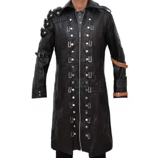 Playerunknown’s Battlegrounds PUBG Black Trench Coat