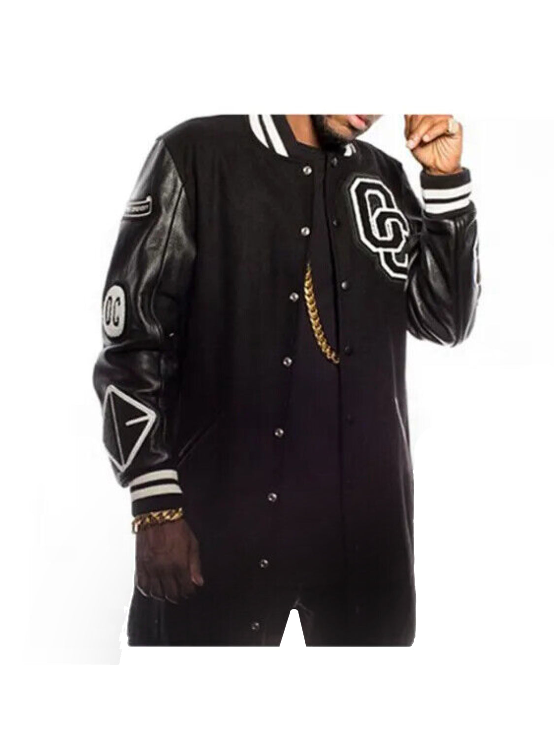 Omarion Long Varsity Jacket