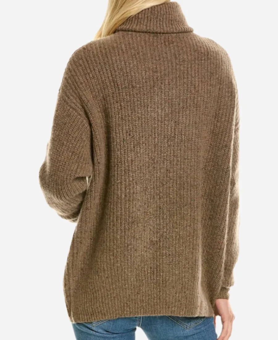 Ruth Negga Presumed Innocent 2024 Cashmere Knit Sweater