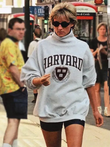 Princess Diana Harvard Sweatshirt