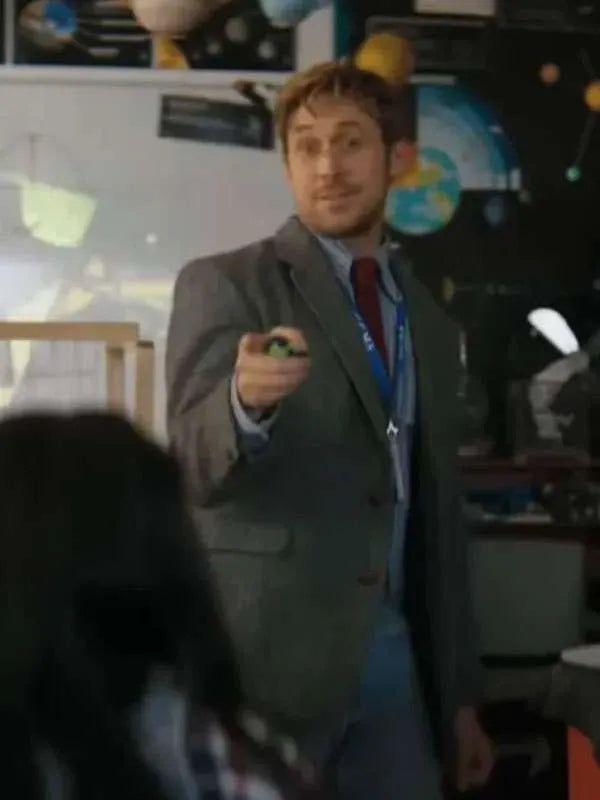 Ryan Gosling Project Hail Mary Gray Blazer