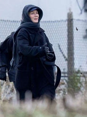 Sandra Hüller Black Coat