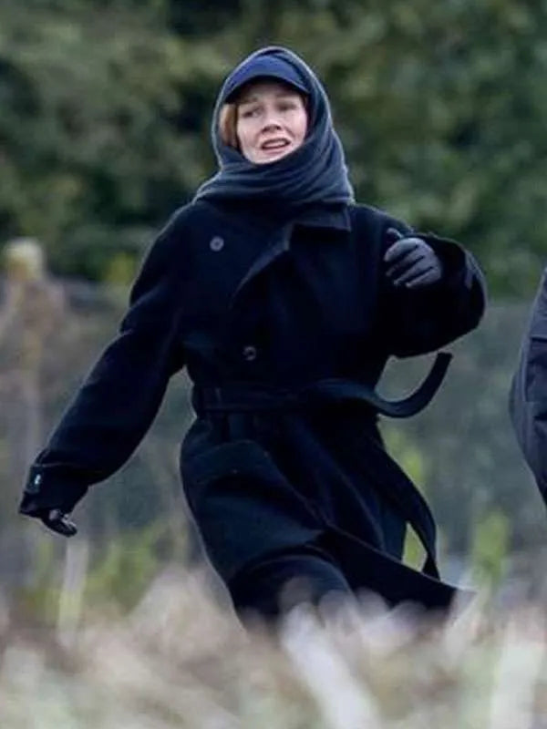 Sandra Hüller Black Coat