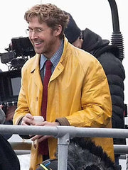 Ryan Gosling Project Hail Mary Yellow Leather Coat