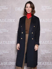 Rebecca Hall Sundance Film Festival 2025 Black Coat
