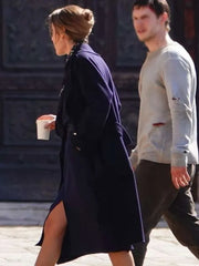 The Beauty 2026 Rebecca Hall Blue Coat