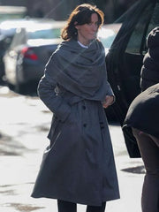 Rebecca Hall The Beauty 2026 Grey Coat