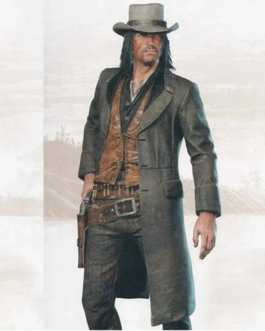 Red Dead Redemption 2 John Marston Trench Coat