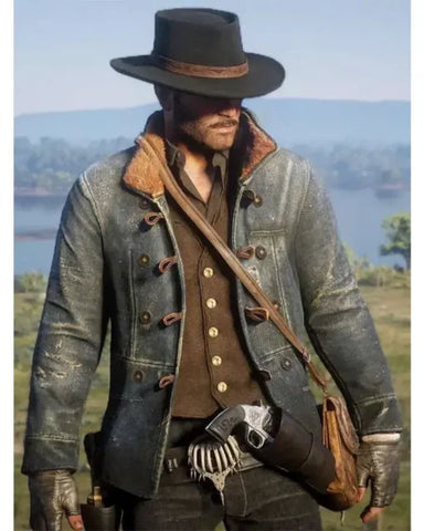 Red Dead Redemption 2 Pearson Scout Blue Jacket