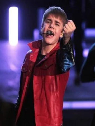 RedandBlackJustinBieberLeatherJacket_3