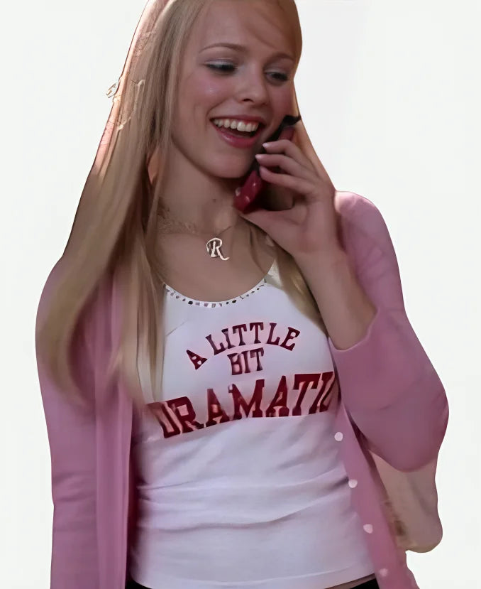 Regina George Mean Girls 2024 Pink Cardigan
