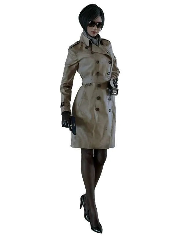 Ada Wong Resident Evil 2 Trench Coat