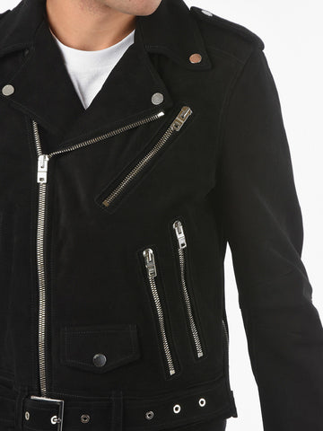 Rupert Suede Leather Jacket | Patrick Schwarzenegger Jacket