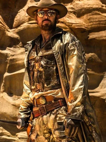 Ryan Gosling Fall Guy Golden Trench Coat