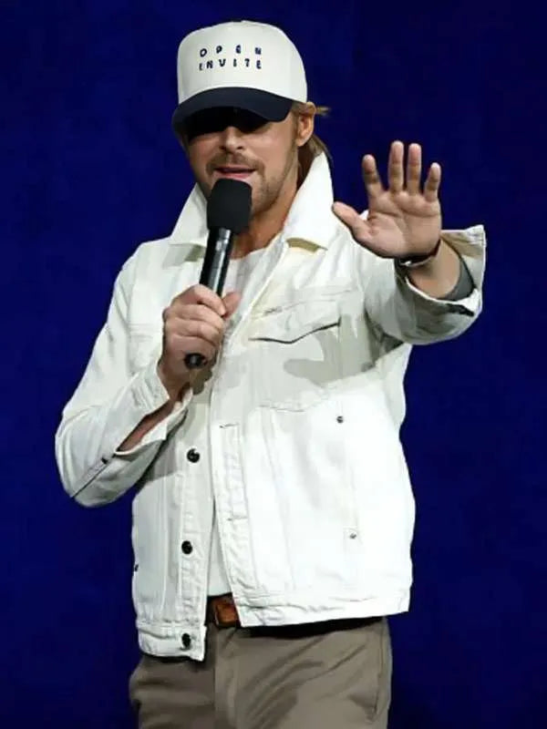 Ryan Gosling CinemaCon 2026 White Jacket
