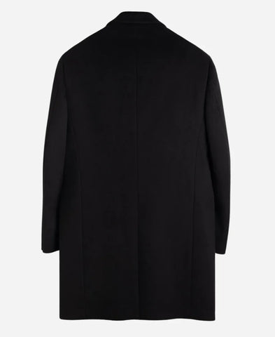 It Ends with Us Justin Baldoni Mid-Length Black Coat