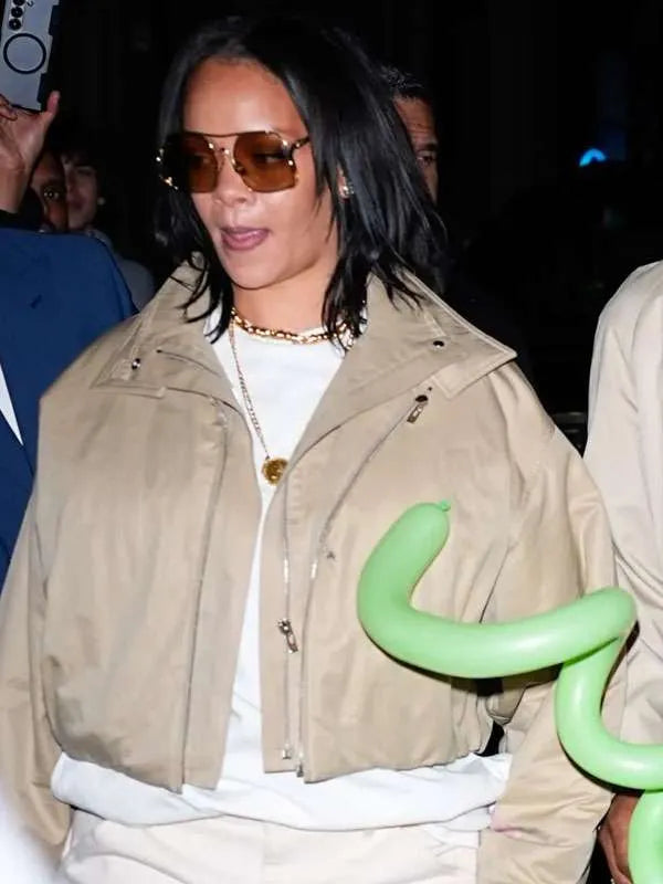 Rihanna Birthday Bash 2026 Cropped Jacket

