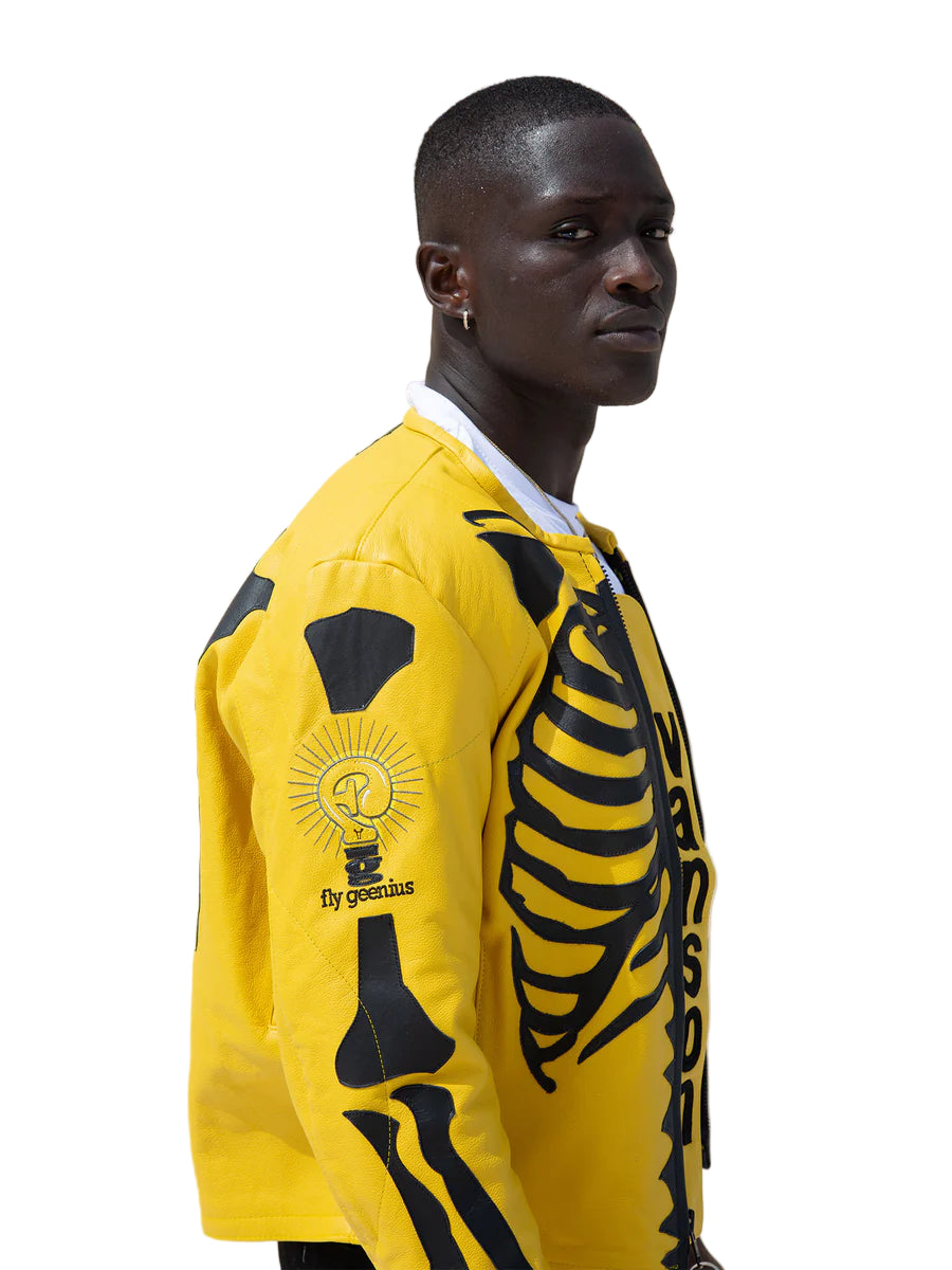 Wolverine Skeleton Leather Jacket